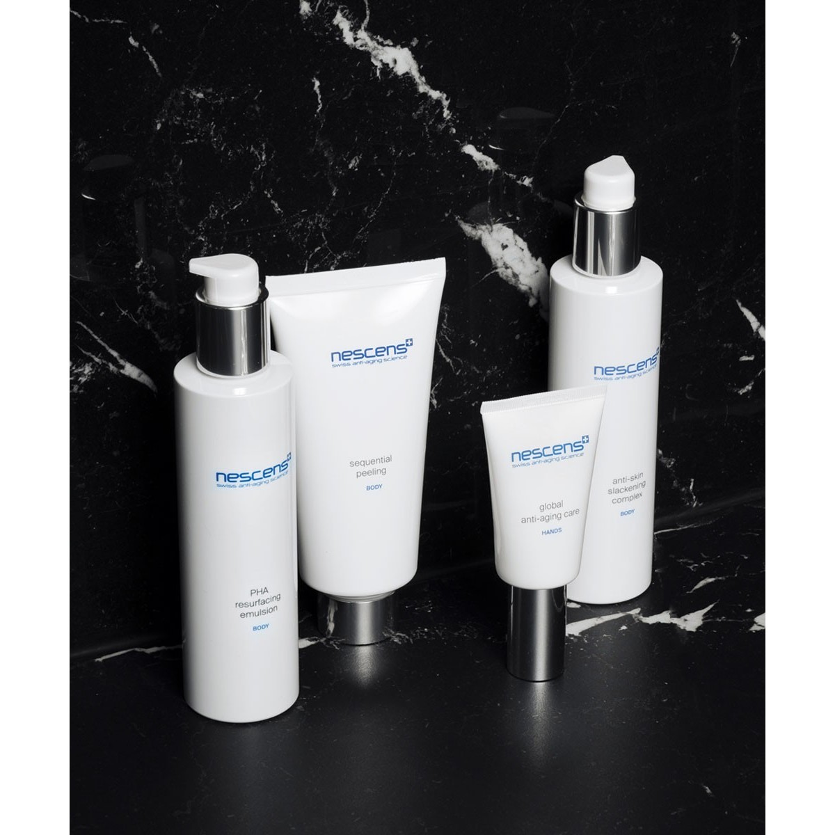 The High Rejuvenation body protocol restores the skin's youthfulness markers, making it supple and soft again.